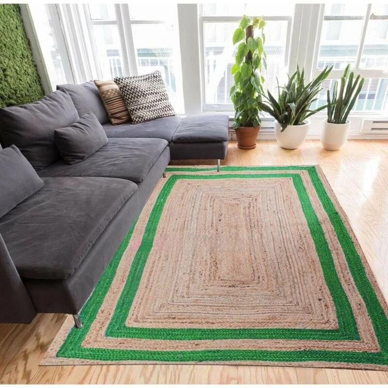 Rug Jute Natural Jute Carpet Woven Rustic Style Double Sided Available Modern Home Living Area Rug Floor Mat
Rug Jute Natural Jute Carpet Woven Rustic Style Double Sided Available Modern Home Living Area Rug Floor Mat
