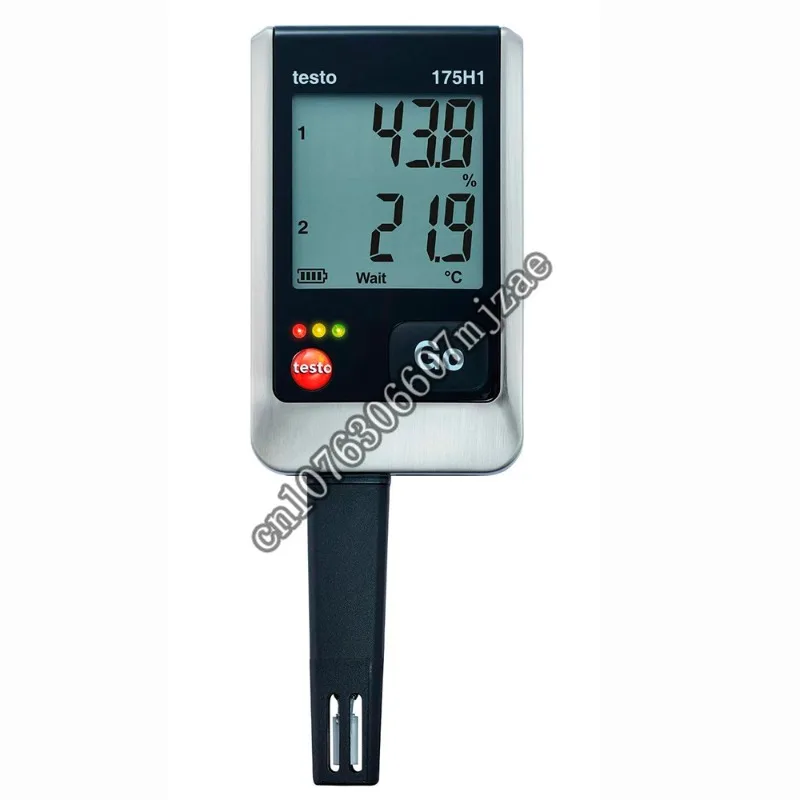 Testo175-H1 Temperature and Humidity Data Logger Measuring Range 0 to 100%RH /-20 to +55C 0572 1754
Testo175-H1 Temperature and Humidity Data Logger Measuring Range 0 to 100%RH /-20 to +55C 0572 1754