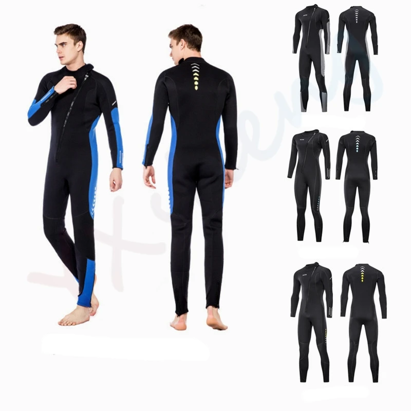 New 3mm Wetsuit Men's One-piece Warm Surf Scuba Diving Equipment Women's Long-sleeved Cold-proof Snorkeling Winter Swimsuit Pant
New 3mm Wetsuit Men's One-piece Warm Surf Scuba Diving Equipment Women's Long-sleeved Cold-proof Snorkeling Winter Swimsuit Pant