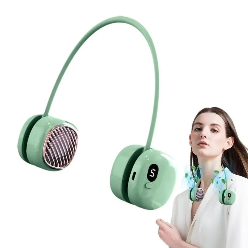 Personal Fan Neck Portable Mini Bladeless Air Conditioner Neck Cooler Rechargeable Hands-Free 5-Speed Fan For Travel
Personal Fan Neck Portable Mini Bladeless Air Conditioner Neck Cooler Rechargeable Hands-Free 5-Speed Fan For Travel