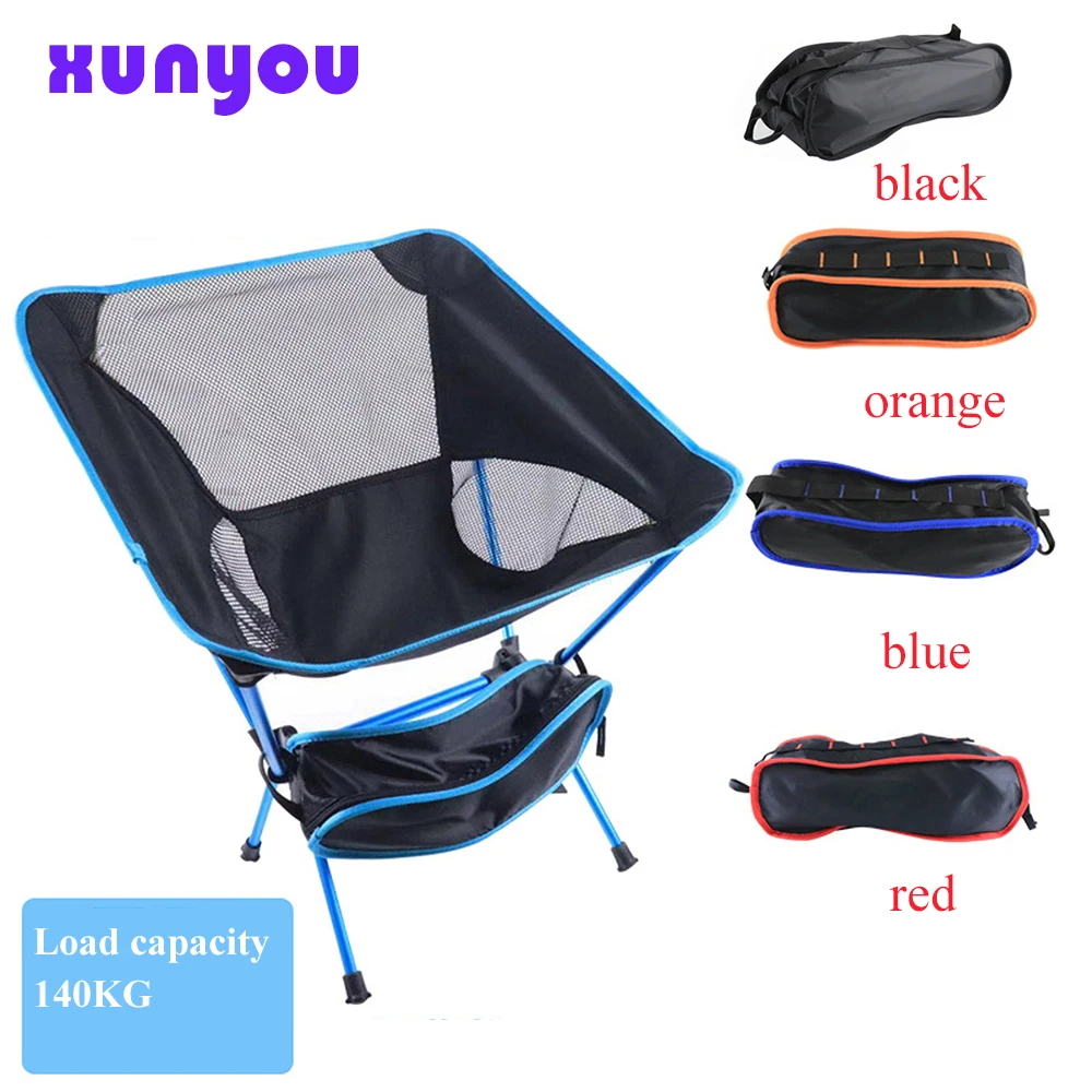 

Detachable Portable Folding Moon Chair Outdoor Camping Chairs Beach Fishing Chair Ultralight Travel Hiking Picnic Seat Tools