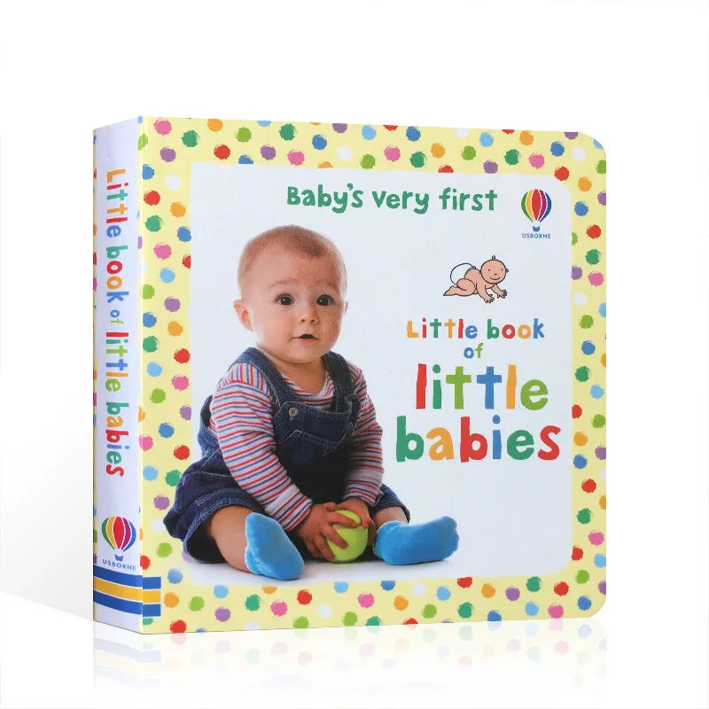 

Milu Original English Board Book Baby's Very First Lttle Of Babies Toddler Touch Picture Usborne