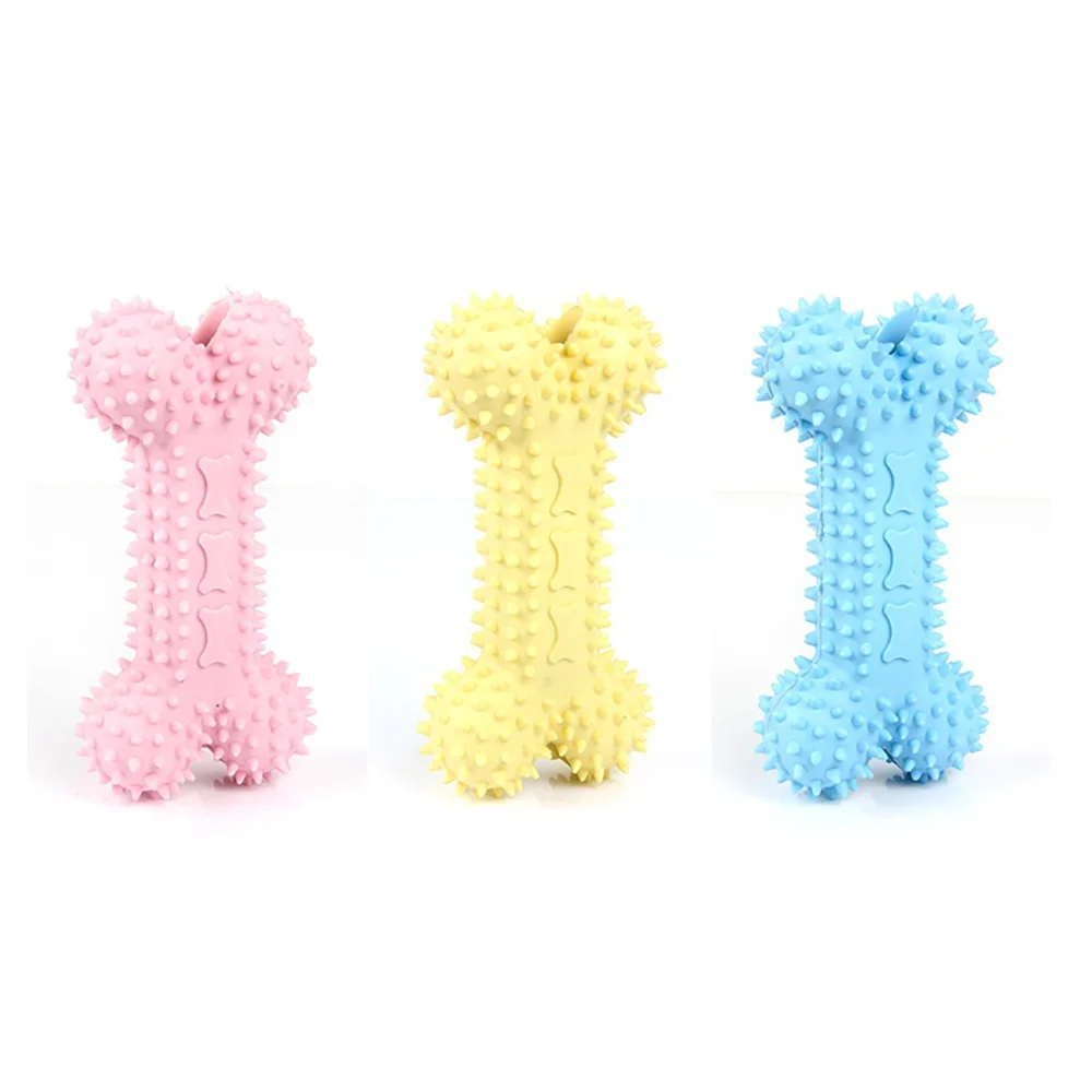 Pet Dog Toys Training Chew Rubber Bone Shape Dog Interactive Teeth Grinding Protect Teeth Fresh Breath Entertainment Dog Toys
Pet Dog Toys Training Chew Rubber Bone Shape Dog Interactive Teeth Grinding Protect Teeth Fresh Breath Entertainment Dog Toys