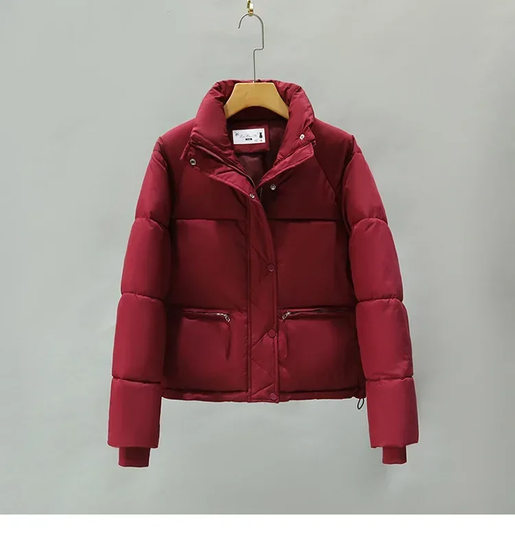 2024 Winter Women's Jacket Korean Fashion Polyester Warm Zipper Padded Coat Female Solid Thickening Warm Puffer Parkas Jackets
2024 Winter Women's Jacket Korean Fashion Polyester Warm Zipper Padded Coat Female Solid Thickening Warm Puffer Parkas Jackets