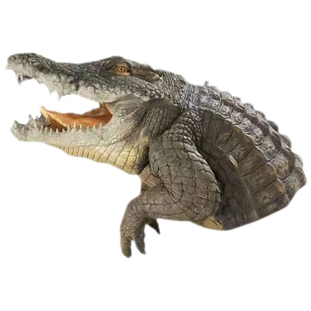 Realistic Crocodile Head Figurine Ornaments Decorations Animal Statue Model Artificial Resin Crafts
Realistic Crocodile Head Figurine Ornaments Decorations Animal Statue Model Artificial Resin Crafts