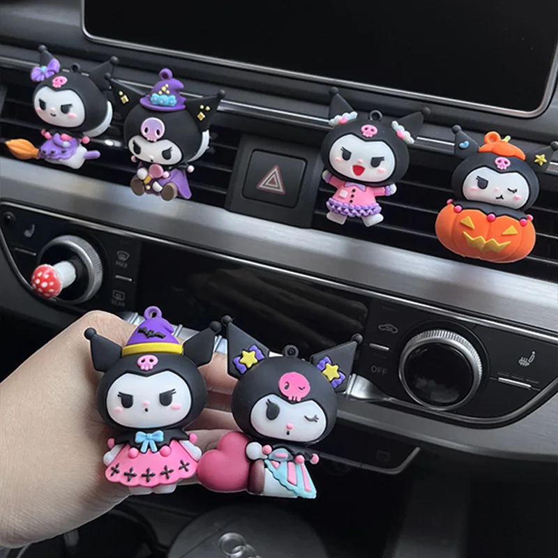 Kawaii Kuromi Car Air Outlet Air Conditioner Ornaments Aromatherapy Anime Car Interior Car Decoration Cute Car Accessories Gifts
Kawaii Kuromi Car Air Outlet Air Conditioner Ornaments Aromatherapy Anime Car Interior Car Decoration Cute Car Accessories Gifts