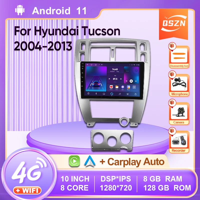 Android 12.0 Car Radio For Hyundai Tucson 2004 2005 2006 2007 2008-2013 Multimedia Stereo Video Player GPS Navigation Carplay
Android 12.0 Car Radio For Hyundai Tucson 2004 2005 2006 2007 2008-2013 Multimedia Stereo Video Player GPS Navigation Carplay