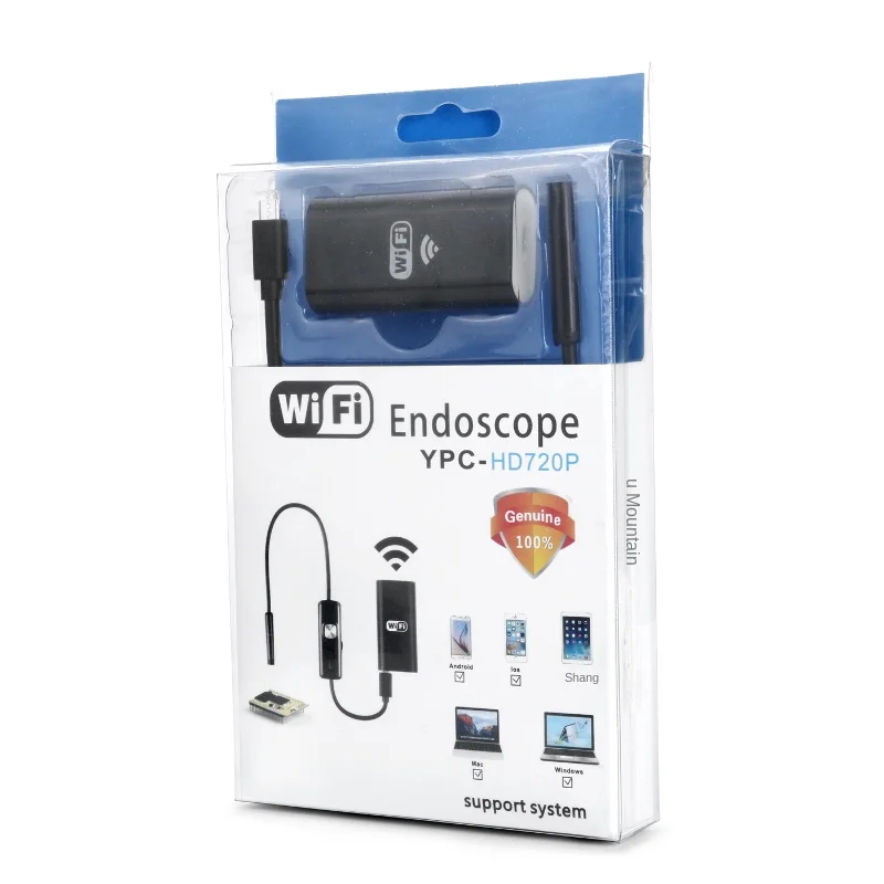 720P WiFi Endoscope - HD Waterproof IP67, Compatible with Android and IOS, 3.5m Cable
720P WiFi Endoscope - HD Waterproof IP67, Compatible with Android and IOS, 3.5m Cable