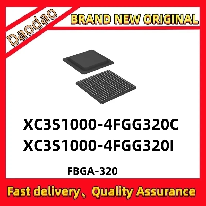 

XC3S1000-4FGG320C XC3S1000-4FGG320I XC3S1000-4FGG320 IC Chip FBGA-320 Programmable logic new original