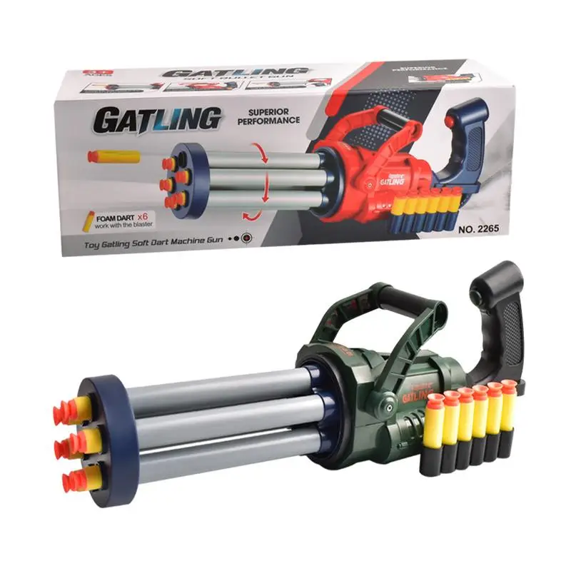 

Guns Toy Guns For Boys Girls Gatling Toys Guns For Boys 6-12-Year-Old Kids’ Automatic Revolving Toy Guns With Automatic And