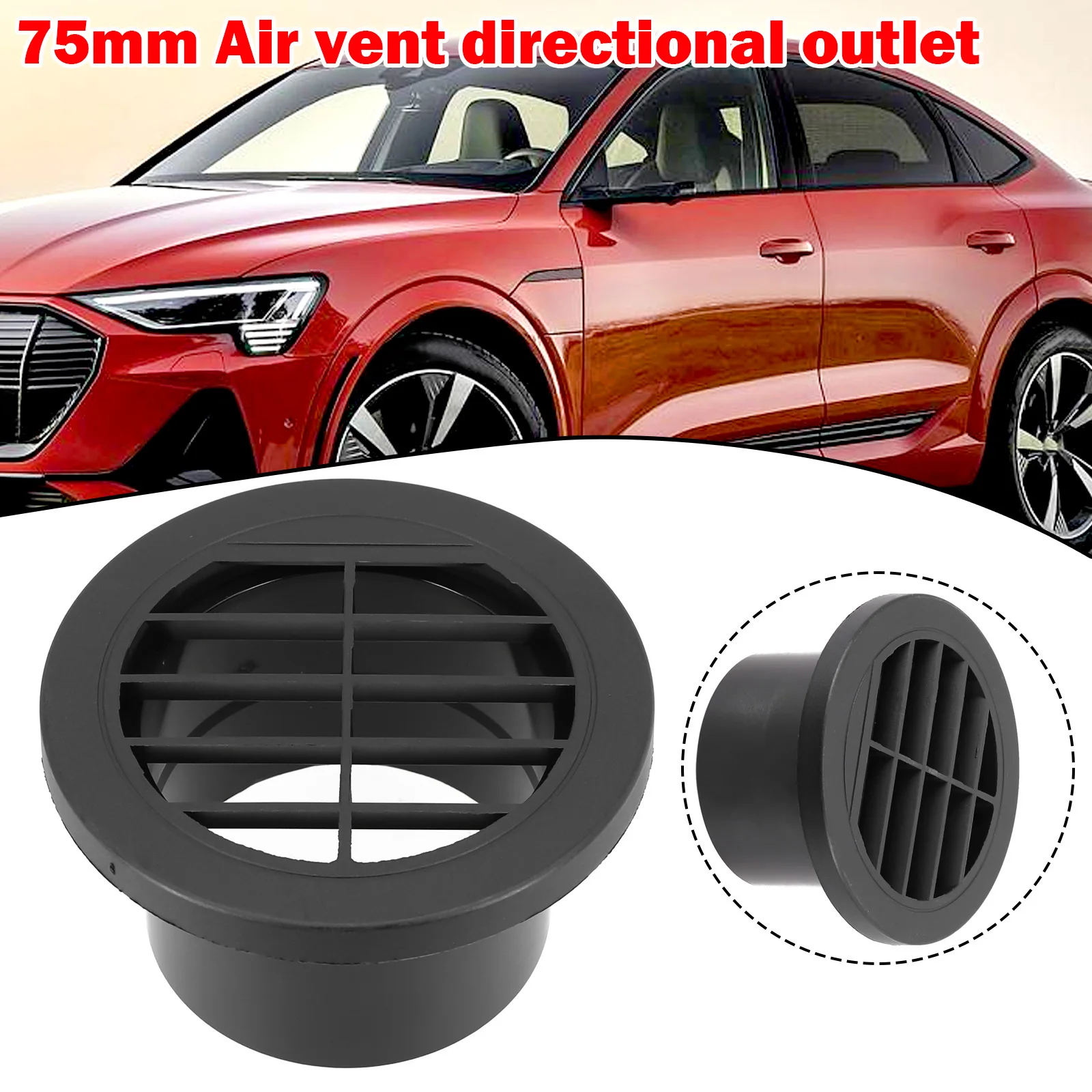 111 75mm Diesel Heater Ducting Duct Warm Air Vent Car Heater Air Outlet Directional Rotatable For Webasto Truck Auto Parts
111 75mm Diesel Heater Ducting Duct Warm Air Vent Car Heater Air Outlet Directional Rotatable For Webasto Truck Auto Parts