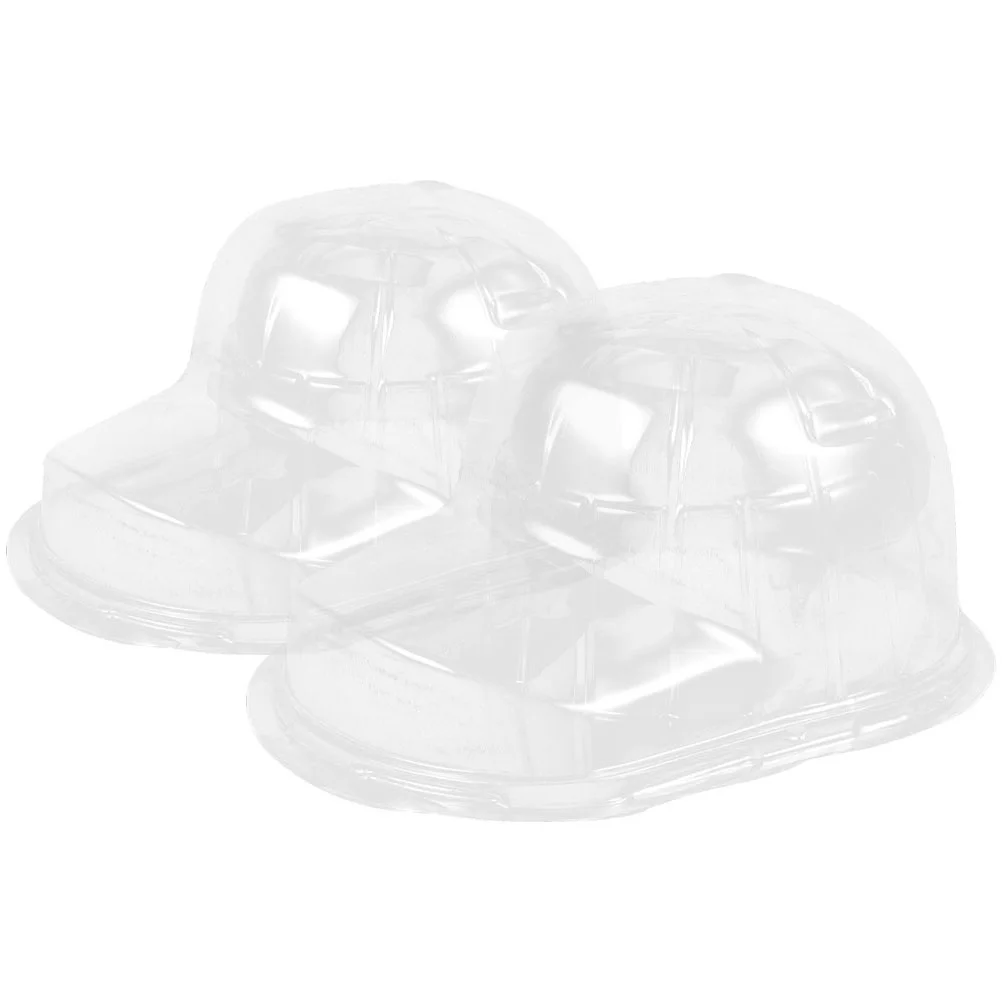 

2 Sets Bottle Cap Clear Display Stand Hat Shelves Holders Support Stands Rack Shaper For