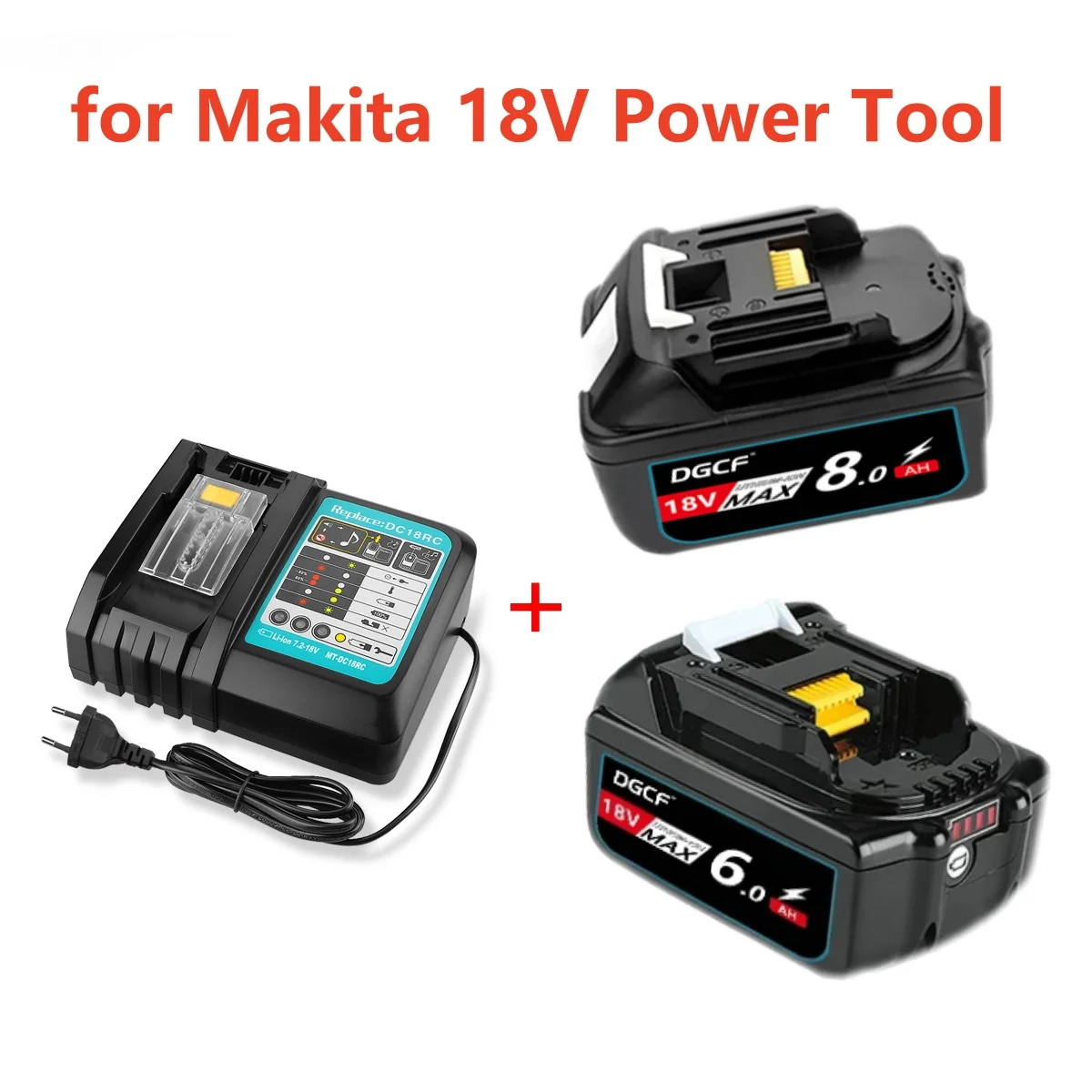 

Аккумулятор BL1850 5Ah/6Ah/8Ah для электроинструмента Makita 18V li-ion BL1830 BL1860B BL1860 LXT