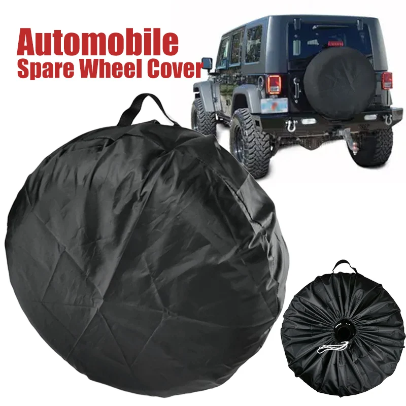2 Sizes Universal 210D Oxford Cloth Car SUV Tire Cover Case Black Spare Tire Wheel Bag Tyre Spare Storage Cover Tote Protector
2 Sizes Universal 210D Oxford Cloth Car SUV Tire Cover Case Black Spare Tire Wheel Bag Tyre Spare Storage Cover Tote Protector