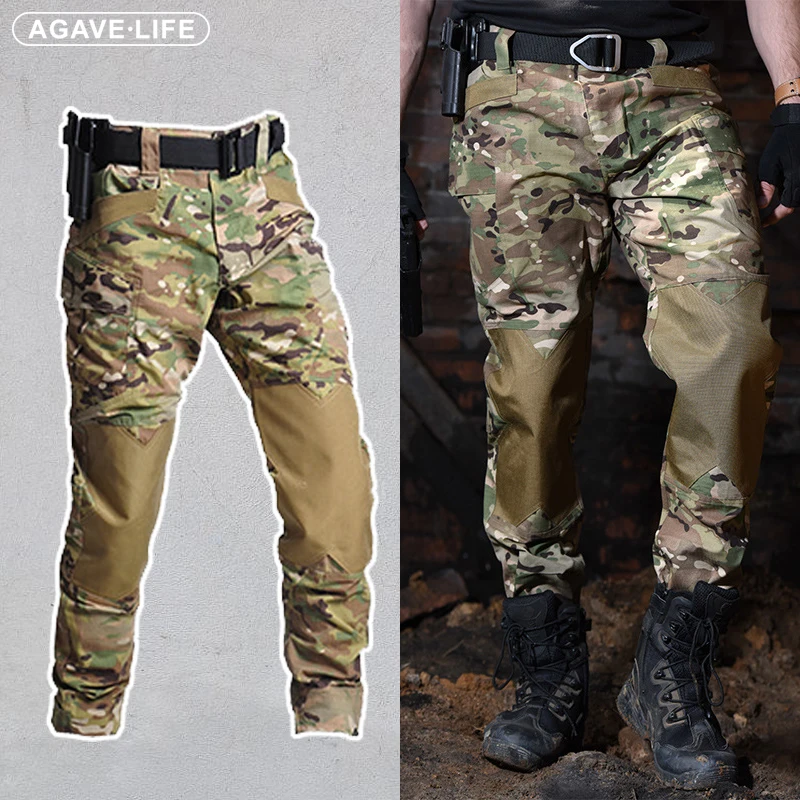 Military Camouflage Tactical Pant Men's Outdoor Hunting Army SWAT Wear-resistant Loose Overalls Men Multi-pocket Combat Trousers
Military Camouflage Tactical Pant Men's Outdoor Hunting Army SWAT Wear-resistant Loose Overalls Men Multi-pocket Combat Trousers