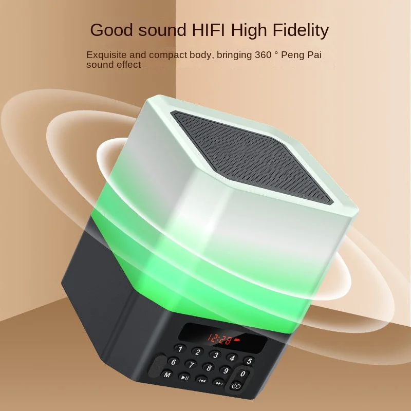 Wireless Bluetooth Speaker Colorful Intelligent Touch Color Change Creative Atmosphere LED Sound
Wireless Bluetooth Speaker Colorful Intelligent Touch Color Change Creative Atmosphere LED Sound