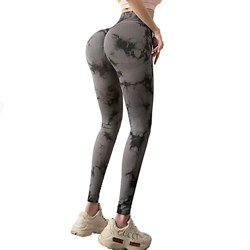 

Женские штаны для йоги с завязкой, бесшовные брюки с высокой талией, эффекты пуш-ап, тренировочные носки для фитнеса, одежда для фитнеса, 2024