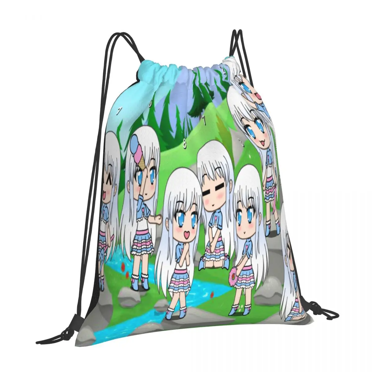Gacha Life Kinen Travel-Themed Drawstring Backpacks Great Jet-Setters Suitable School Camping Activities
Gacha Life Kinen Travel-Themed Drawstring Backpacks Great Jet-Setters Suitable School Camping Activities