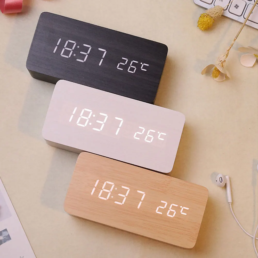 Wooden Wall Clock Electronic Watch Desk Digital Despertador Alarm Moment Bedroom Decoration Table And Accessory Smart Hour
Wooden Wall Clock Electronic Watch Desk Digital Despertador Alarm Moment Bedroom Decoration Table And Accessory Smart Hour