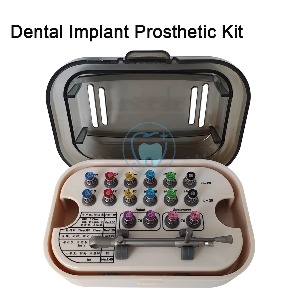 

Набор для протезов зубных имплантов, динамометрический ключ, отвертка, комплект для протезов, инструменты для ремонта стоматологических имплантов