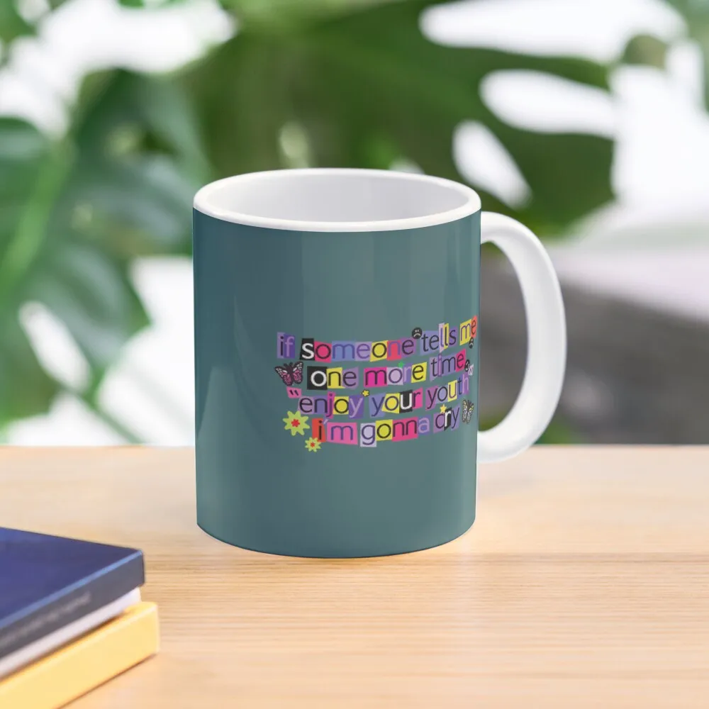 

Sour Brutal Youth Coffee Mug Funnys Creative Cups Glasses Mug