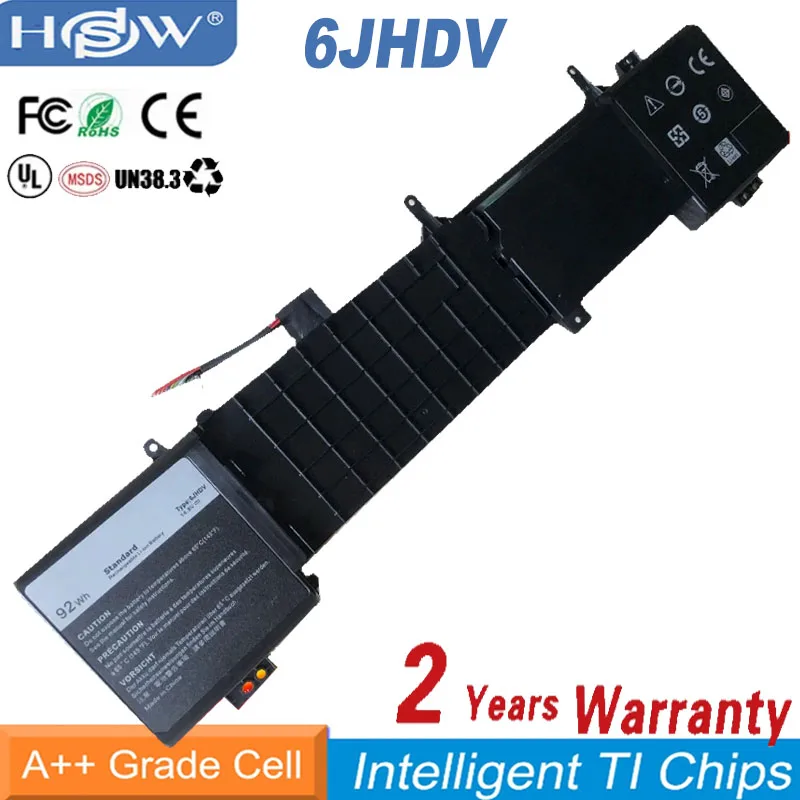 Новый аккумулятор для ноутбука 6JHDV 5046J для Dell Alienware 17 R2 R3 ANW17-2136SLV P43F AW17R3-4175SLV 92Wh
Новый аккумулятор для ноутбука 6JHDV 5046J для Dell Alienware 17 R2 R3 ANW17-2136SLV P43F AW17R3-4175SLV 92Wh