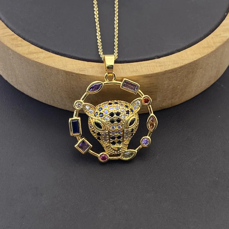 Vanifin Simple Brand Necklace Micro Inlay White Black Leopard With Colors Zircon Circle Pendants Classic Fashion Jewelry Best Gi
Vanifin Simple Brand Necklace Micro Inlay White Black Leopard With Colors Zircon Circle Pendants Classic Fashion Jewelry Best Gi
