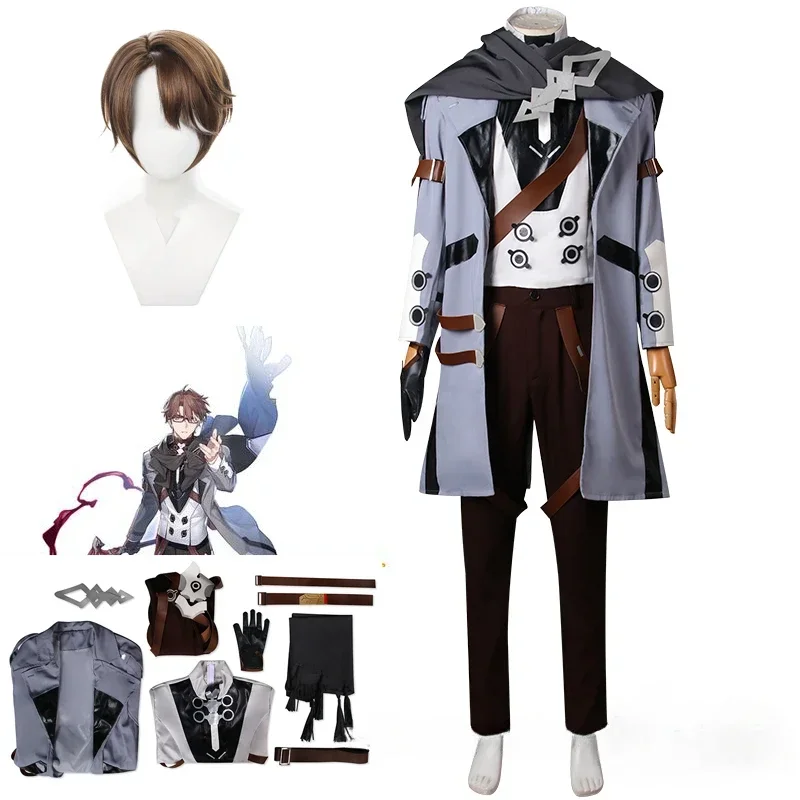 Honkai Star Rail Welt Yang Cosplay Costume Wig Game Uniform Trench Scarf Astral Cosplay Animator Halloween Party Suit Brown Wig
Honkai Star Rail Welt Yang Cosplay Costume Wig Game Uniform Trench Scarf Astral Cosplay Animator Halloween Party Suit Brown Wig