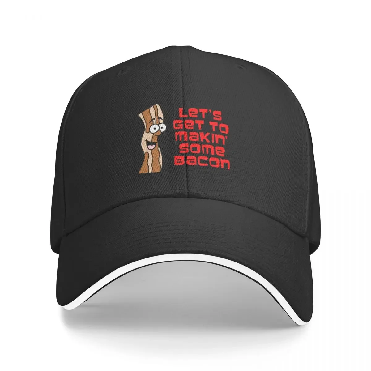 Let's Get To Makin' Some Bacon Cartoon Baseball Cap Sunscreen Beach Women's Men's
Let's Get To Makin' Some Bacon Cartoon Baseball Cap Sunscreen Beach Women's Men's