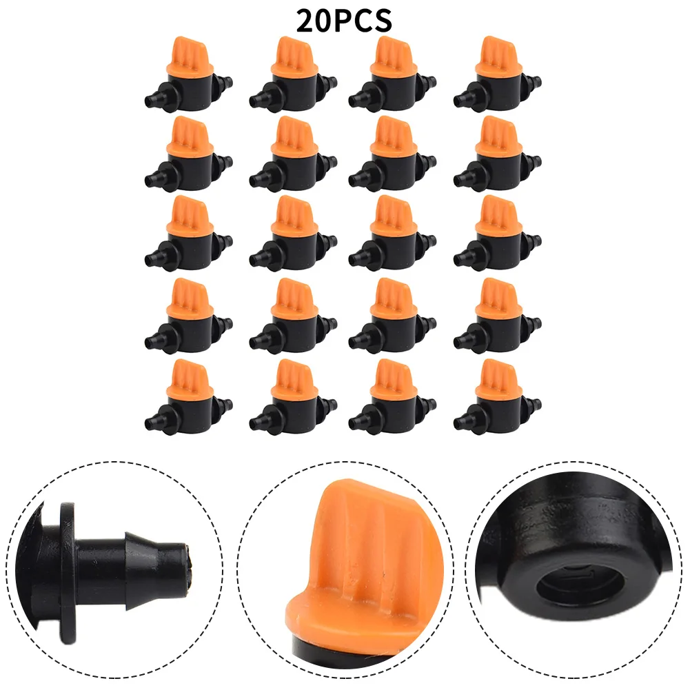 20pcs 4/7 Hose Water Valve Garden Auto Drip Irrigation System 1/4" Mini Pipe Watering Barbed Switch Control Fittings Garden Tool
20pcs 4/7 Hose Water Valve Garden Auto Drip Irrigation System 1/4" Mini Pipe Watering Barbed Switch Control Fittings Garden Tool