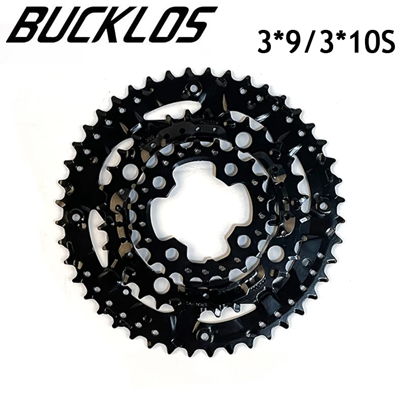 BUCKLOS 104/64 BCD Bike Chainring 3*9speed 3*10speed Mountain Bike Chainring Triple MTB Chainwheel 27S 30S Bicycle Crown
BUCKLOS 104/64 BCD Bike Chainring 3*9speed 3*10speed Mountain Bike Chainring Triple MTB Chainwheel 27S 30S Bicycle Crown