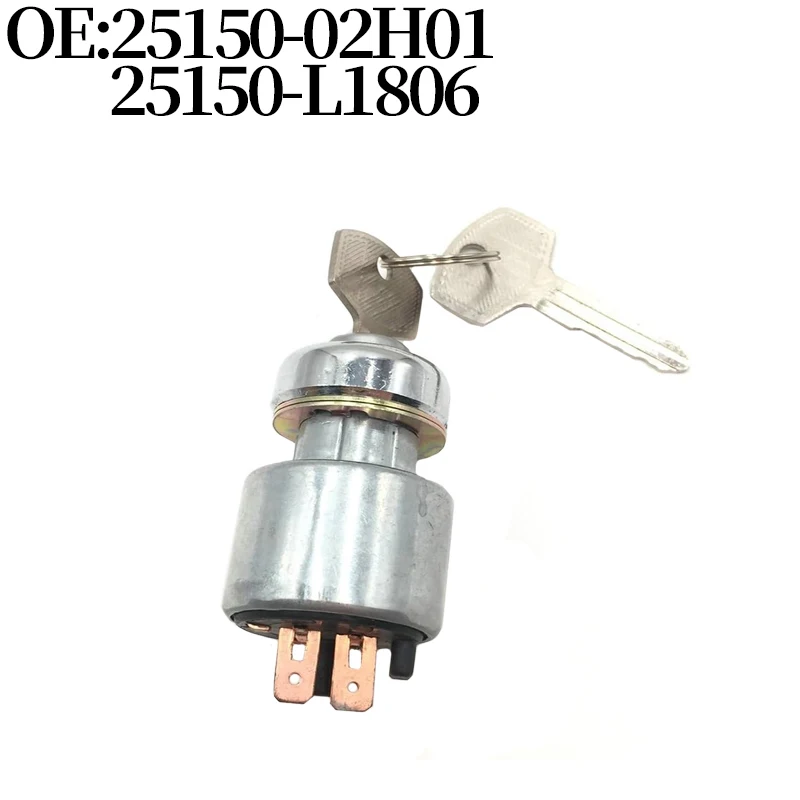 Аксессуары для вилочного погрузчика 25150-02H01 25150-L1806 2515002H01 25150L1806, переключатель зажигания (с ключом) для Nissan, Новые запчасти
Аксессуары для вилочного погрузчика 25150-02H01 25150-L1806 2515002H01 25150L1806, переключатель зажигания (с ключом) для Nissan, Новые запчасти