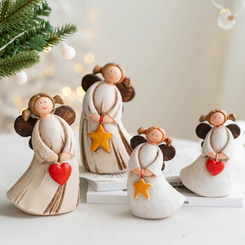 Фигурки ангелов, фигурка любви и семьи из смолы, орнамент, скандинавский Декор для дома, рукоделие, декор для сказочного сада
Фигурки ангелов, фигурка любви и семьи из смолы, орнамент, скандинавский Декор для дома, рукоделие, декор для сказочного сада