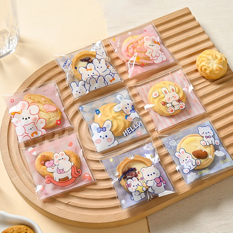 100Pcs Transparent Self-adhesive Cute Cartoon Animal Bread Paste Pineapple Buns Baked Sliced Toast Packaging Bags
100Pcs Transparent Self-adhesive Cute Cartoon Animal Bread Paste Pineapple Buns Baked Sliced Toast Packaging Bags