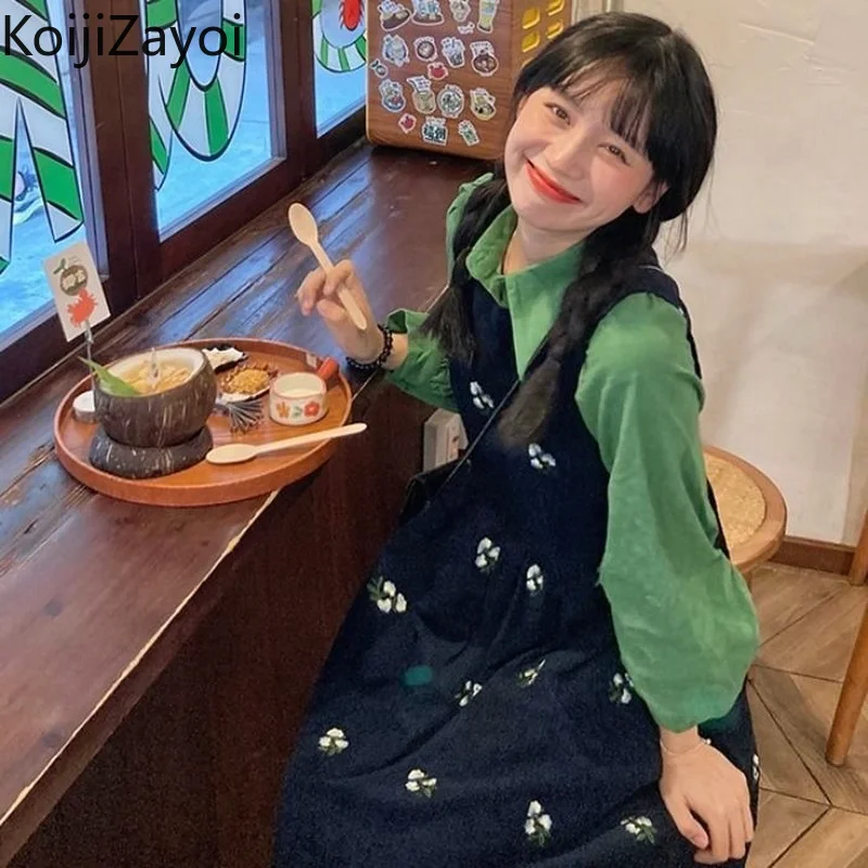 Koijizayoi 2022 Spring New Women Two Piece Set French style Floral Print Midi Dress And Puff Sleeve Solid Shirt Tops Suits 2pcs
Koijizayoi 2022 Spring New Women Two Piece Set French style Floral Print Midi Dress And Puff Sleeve Solid Shirt Tops Suits 2pcs