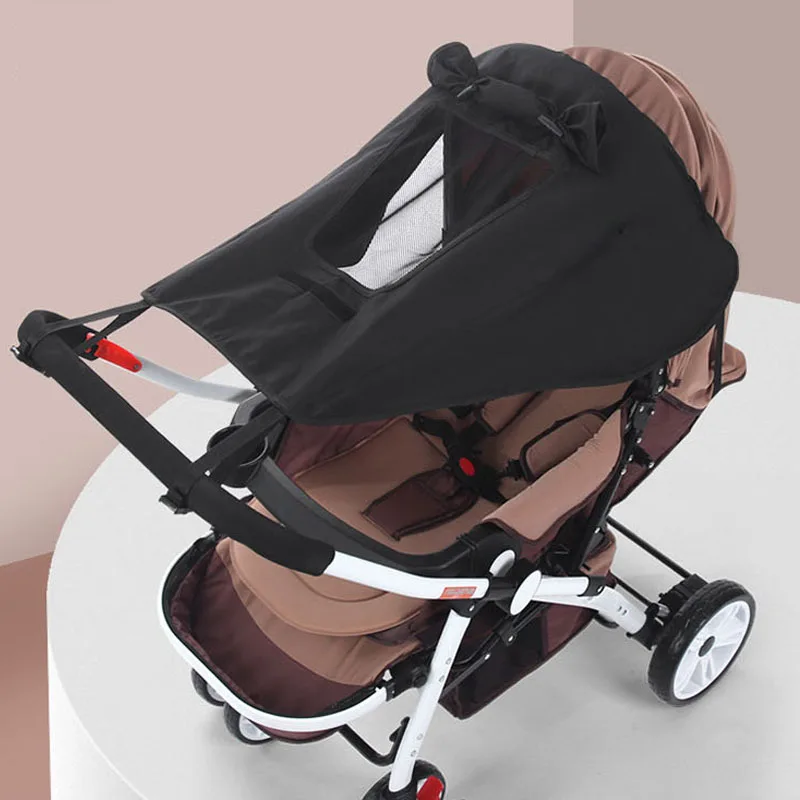 Baby stroller sunshade accessories shading UV protection sun shield rain canopy universal removable
Baby stroller sunshade accessories shading UV protection sun shield rain canopy universal removable