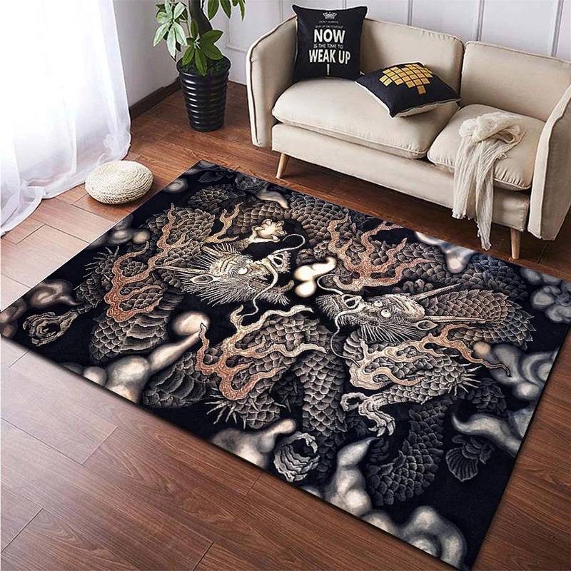 Chinese Dragon Animal Printed Carpet for Living Room Large Area Rug Soft Mat Bedroom Footpad Home Decoration Hallway Door Mat
Chinese Dragon Animal Printed Carpet for Living Room Large Area Rug Soft Mat Bedroom Footpad Home Decoration Hallway Door Mat