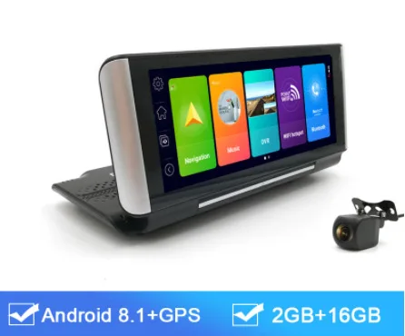 CAR DVR 7-inch 4G center console new 2G+16G dash cam dual recording Android 8.1 navigator
CAR DVR 7-inch 4G center console new 2G+16G dash cam dual recording Android 8.1 navigator