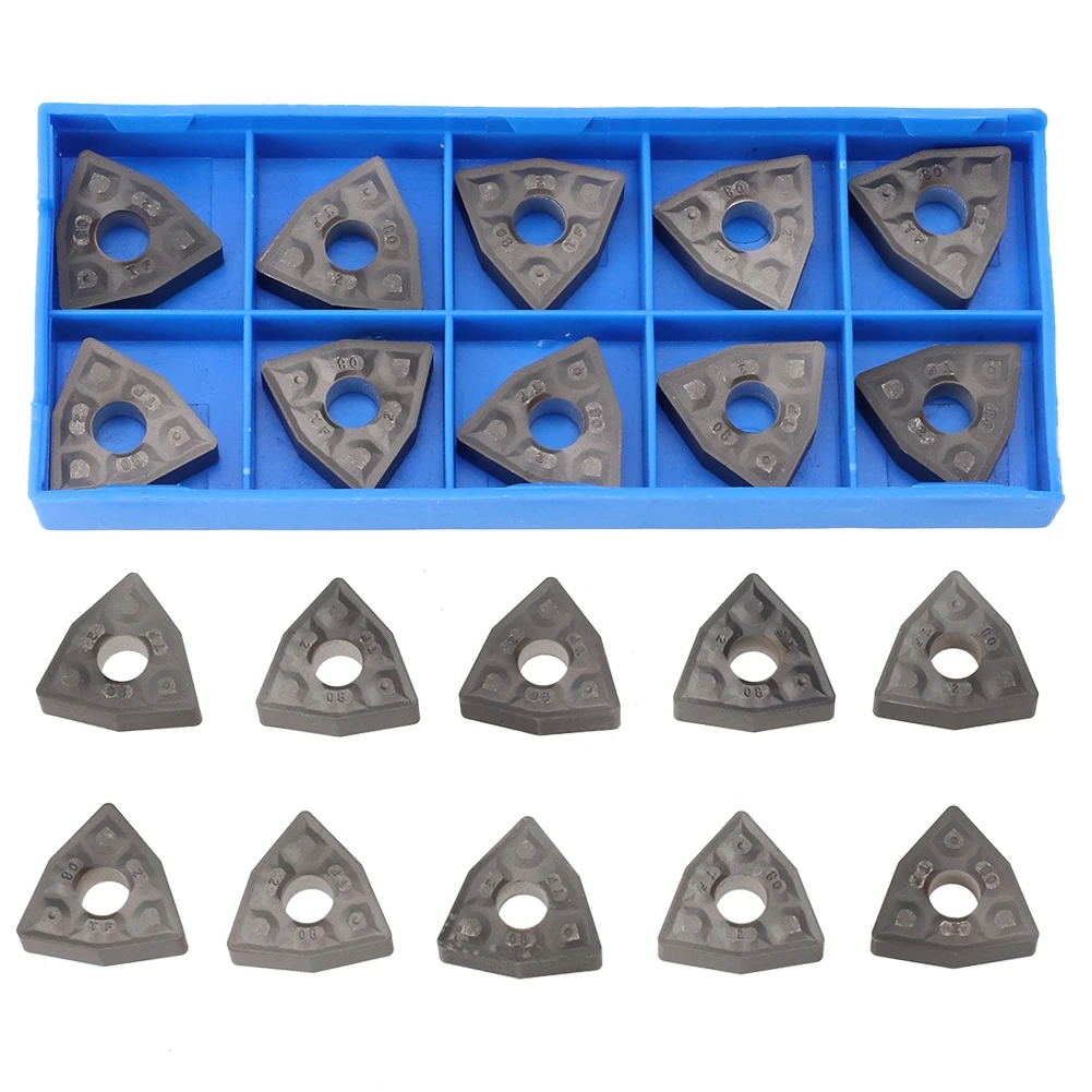 Toolholding Carbide Inserts ISCAR Practical WNMG080408-TFIC907 WNMG432-TF 10pcs Carbide Easy To Replace Durable
Toolholding Carbide Inserts ISCAR Practical WNMG080408-TFIC907 WNMG432-TF 10pcs Carbide Easy To Replace Durable