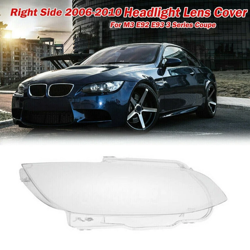 Прозрачная накладка на переднюю фару автомобиля для BMW M3 E92 E93 3 Series Coupe 2006-2010
Прозрачная накладка на переднюю фару автомобиля для BMW M3 E92 E93 3 Series Coupe 2006-2010