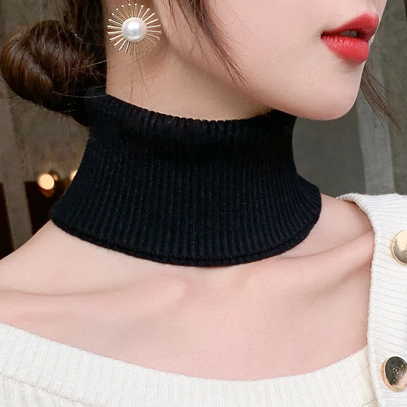 Winter Cashmere Neck Protection Fake Collar Men Women Hedging Bib Pullover Coldproof Thicken Elastic Wool Knit Warm Scarf 
Winter Cashmere Neck Protection Fake Collar Men Women Hedging Bib Pullover Coldproof Thicken Elastic Wool Knit Warm Scarf