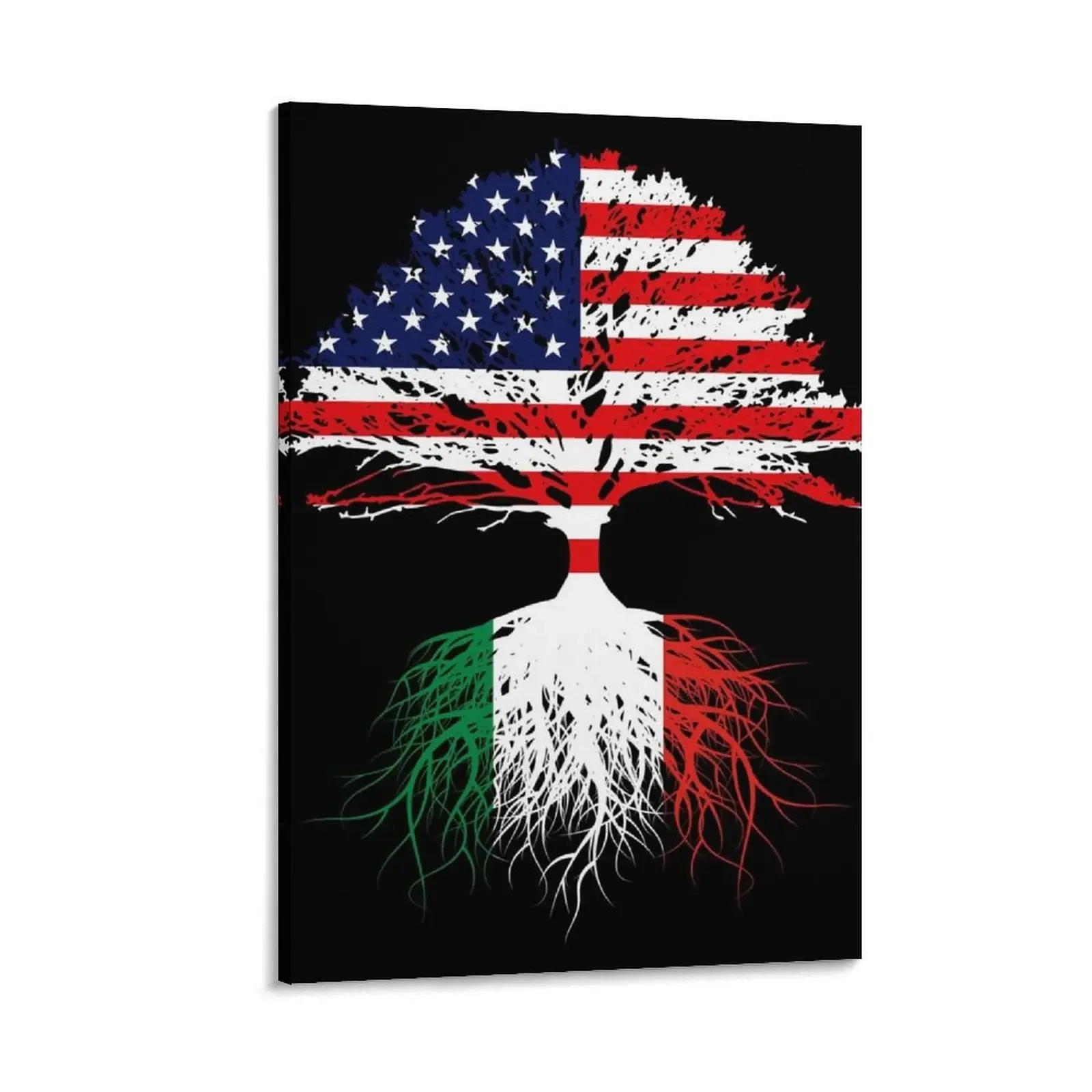 Italian Roots, Italian American, Italy Grown, Italy USA Flag, Art Design Gift Present For Men Women Kids Youth F Canvas Painting
Italian Roots, Italian American, Italy Grown, Italy USA Flag, Art Design Gift Present For Men Women Kids Youth F Canvas Painting
