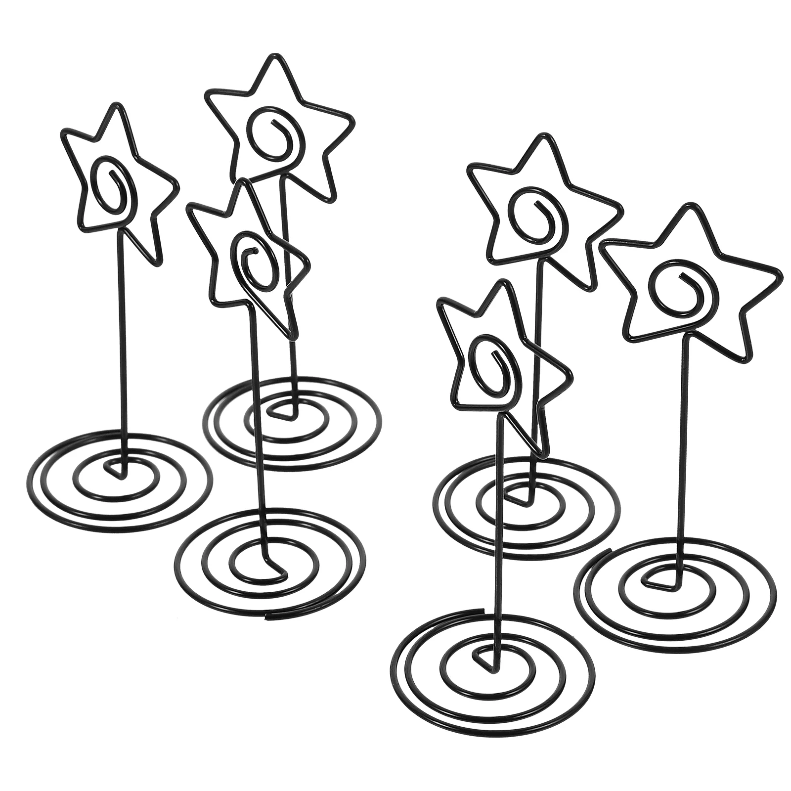 Wedding Table Number Holder Black Label Vertical Star-shaped Desktop Card Metal Note Decoration 10pcs (85mm Black) Office Stand
Wedding Table Number Holder Black Label Vertical Star-shaped Desktop Card Metal Note Decoration 10pcs (85mm Black) Office Stand