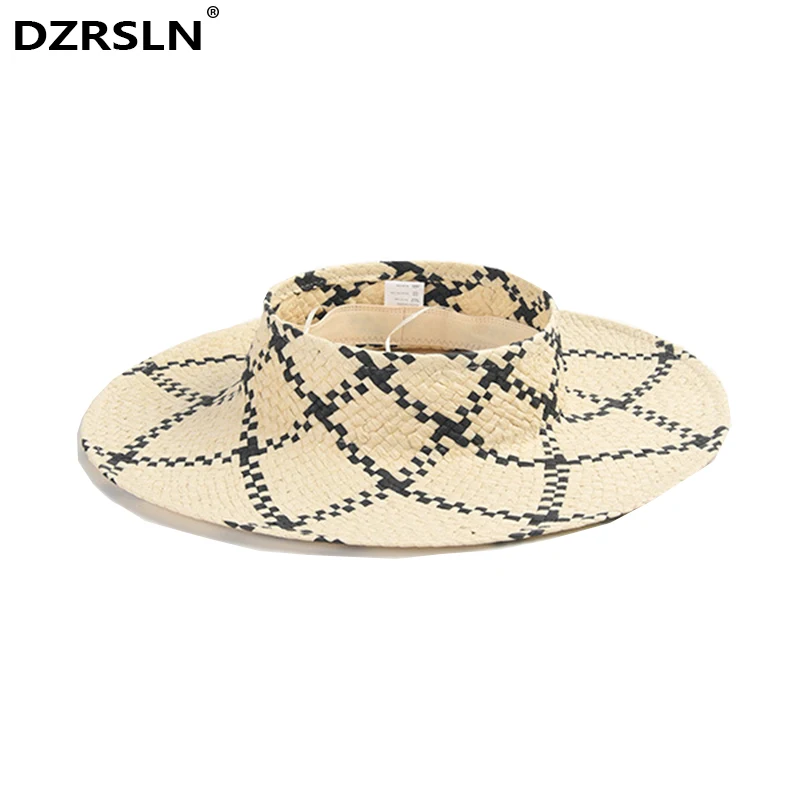 New in Women Summer Large Brim Hats Handmade Natural Fashion Sun Hat Visor Wide Outdoor Beach Hats UV Protection Straw Hat
New in Women Summer Large Brim Hats Handmade Natural Fashion Sun Hat Visor Wide Outdoor Beach Hats UV Protection Straw Hat