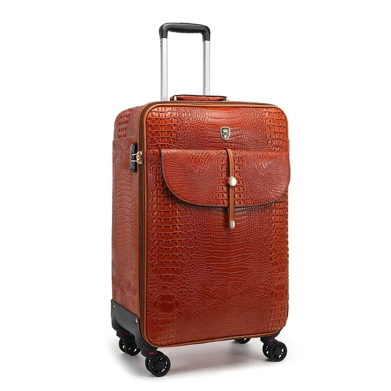 Crocodile Pattern Business Trolley Case Crocodile Texture Carry On Suitcase With Wheels Business Travel Rolling Luggage
Crocodile Pattern Business Trolley Case Crocodile Texture Carry On Suitcase With Wheels Business Travel Rolling Luggage