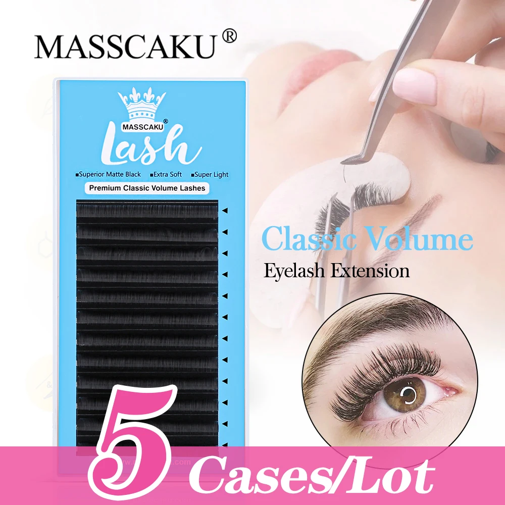 MASSCAKU Classic Volume Matte Black Fake Eyelashes Dark Black Cilia Ultra Dense Makeup Supply Faux Cils Previous Women Products
MASSCAKU Classic Volume Matte Black Fake Eyelashes Dark Black Cilia Ultra Dense Makeup Supply Faux Cils Previous Women Products