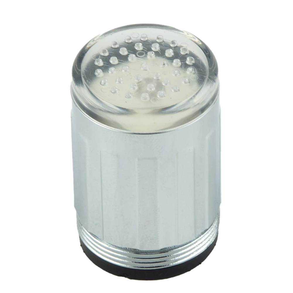 Bathroom Gadgets LED Tap Bathroom Home Temperature Sensitive 35*24mm ABS Corrosion Resistance Electroplate Silver
Bathroom Gadgets LED Tap Bathroom Home Temperature Sensitive 35*24mm ABS Corrosion Resistance Electroplate Silver