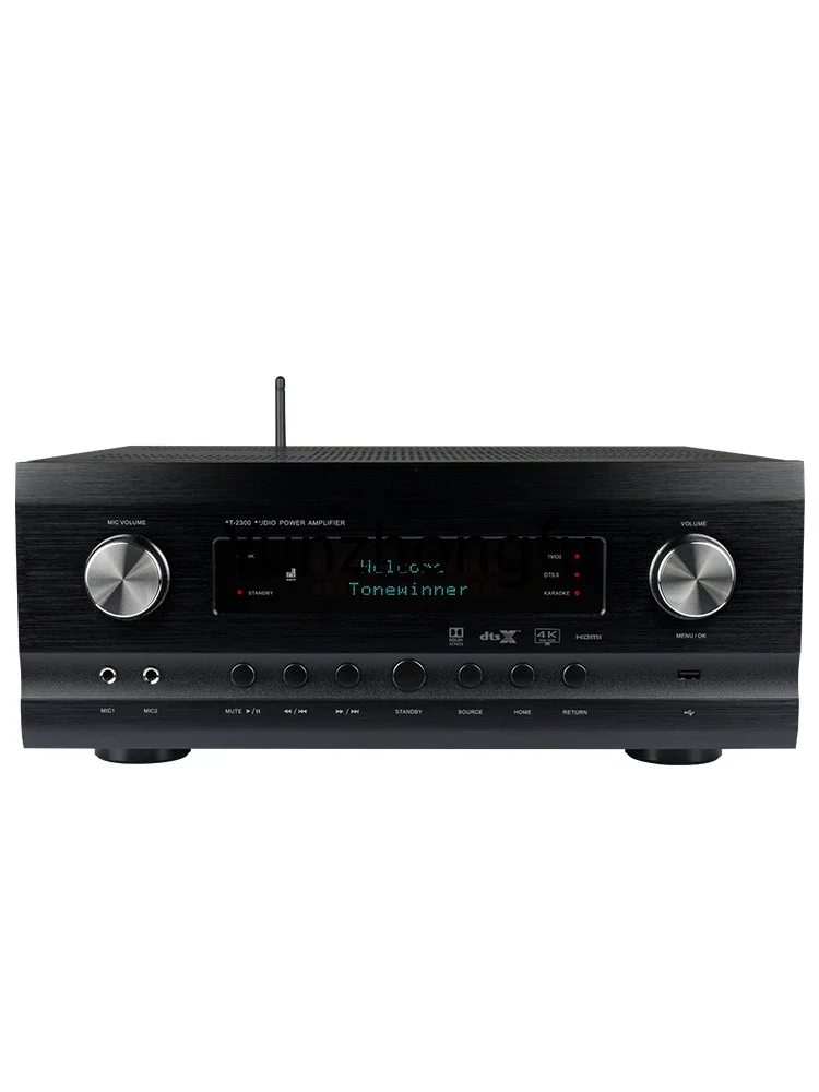 AT-2300 2300PRO Panoramic Audiovisual Theater Professional High Power Shadow K Integrated Power Amplifier
AT-2300 2300PRO Panoramic Audiovisual Theater Professional High Power Shadow K Integrated Power Amplifier