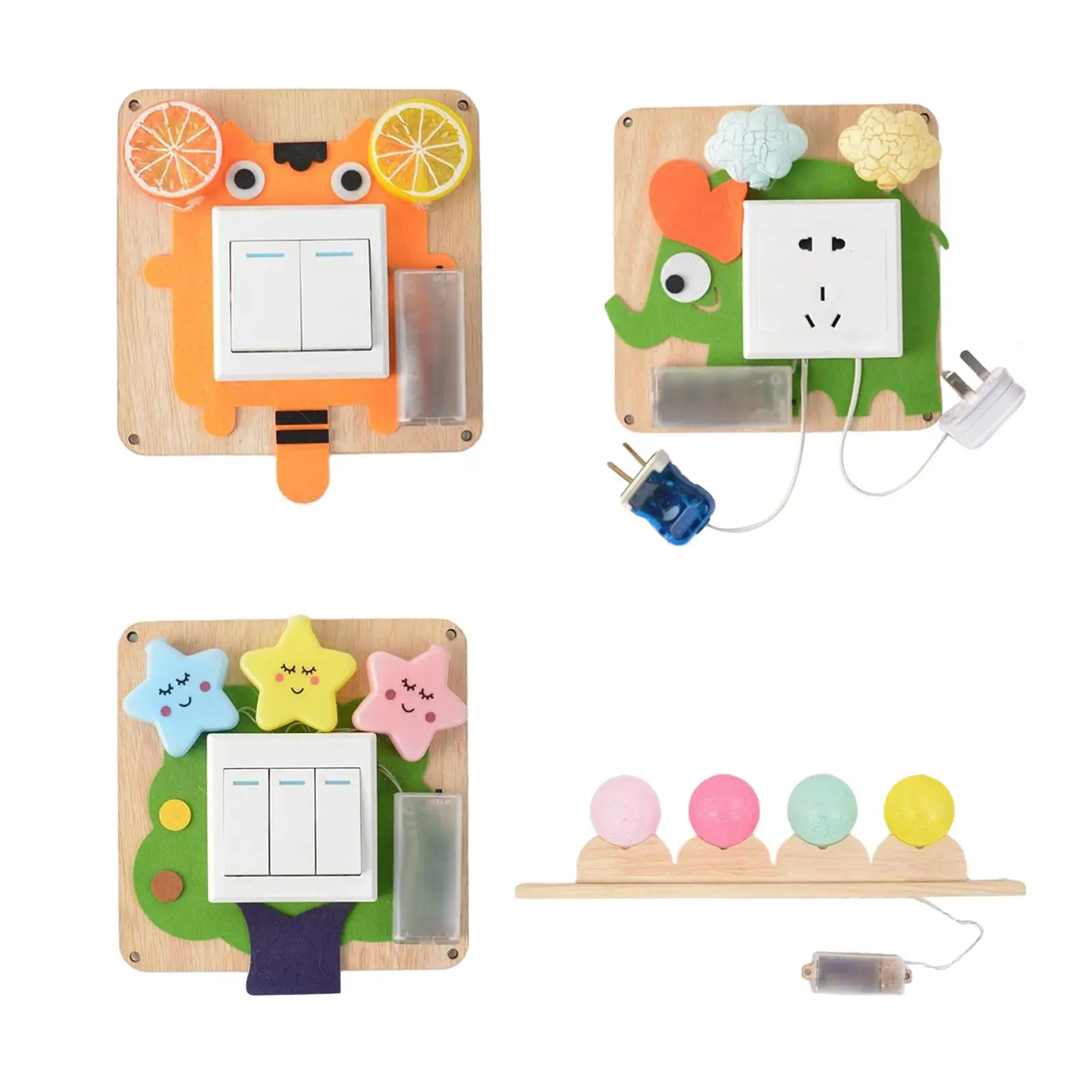 Busy Boards Accessories Travel Toy Basic Motor Skills Toddlers Learning Cognitive for Boys Girls Children Age 3 + Kids Toddlers
Busy Boards Accessories Travel Toy Basic Motor Skills Toddlers Learning Cognitive for Boys Girls Children Age 3 + Kids Toddlers