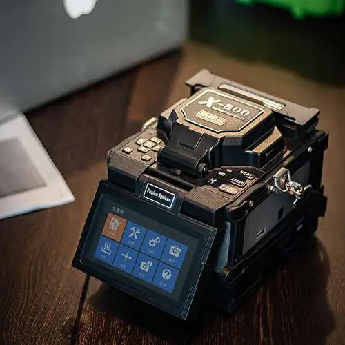 X-800 Fiber Optic Fusion Splicer Automatic Leather Trunk Line Fusion Brazing Hot Fusion MachineOptical Fiber Fusion Splicer
X-800 Fiber Optic Fusion Splicer Automatic Leather Trunk Line Fusion Brazing Hot Fusion MachineOptical Fiber Fusion Splicer